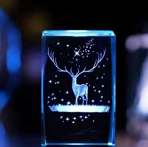 3D Кристална Топка Зубър Фигурка на Фън Шуй Офис Декоративен Буря Стъклена Топка Топки за Украса Животно Статуя