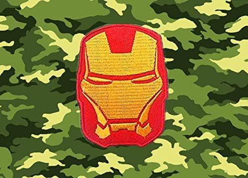 Декоративна Нашивка с бродерия Супергерой на Железния Човек от 2 части (color2)