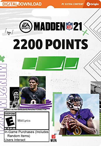 MADDEN NFL 21 - Набор от MUT 5850 точки - Origin PC [Кода на онлайн-игра]