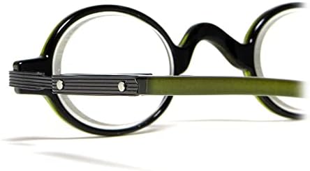 Calabria R314/R501S Реколта Ретро Метални Очила за Четене за Мъже и Жени, Дизайнерски Очила за четене Professor