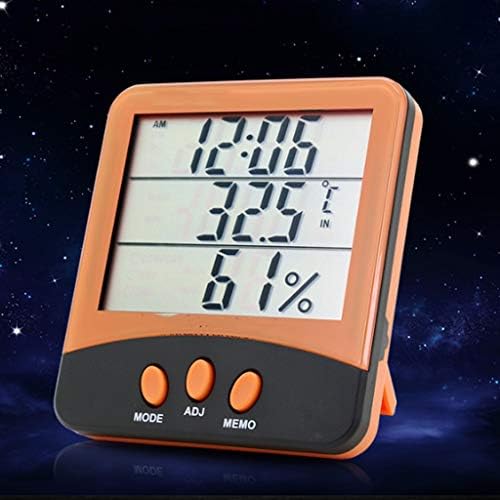 WDBBY Термогигрометр Потребителска машина за висока точност Дигитален Дисплей Електронен Термометър Термогигрометр