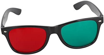 Червено-Зелени Очила, Преносими Спортни Очила с Червено-Зелени Очила за Далтонизъм Коригиращи Очила за Корекция на Далтонизъм