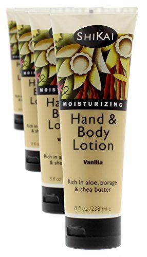 ShiKai - Vanilla лосион за ръце и тяло на растителна основа, идеален за ежедневно приложение, е богат на