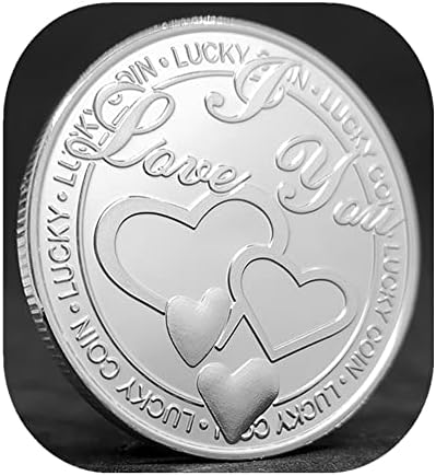 Руски Торта със сребърно покритие Възпоменателни Монети се Събират Монети Благословия Щастлива Любов Монети