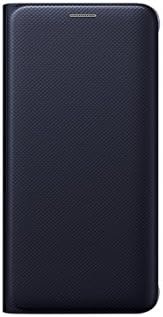 Калъф-за Награда Samsung Galaxy S6 Edge Plus за Портфейл - Черен син сапфир