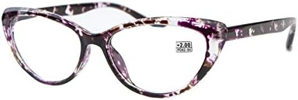 Дамски Бифокални Очила За четене + 3,5 Ретро Рамки за Котешки Очи Readers