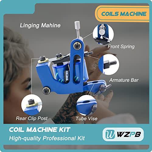 WZPB 1Pc Coils Machine Kit Професионален Машинен Комплект с Подарък Тиксо за начинаещи и Художници