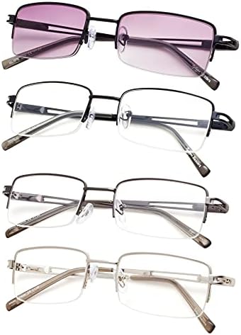 Ретро Очила за четене Gr8Sight Включват в себе си Слънчеви Очила за жени и мъже в пакет + 1.0