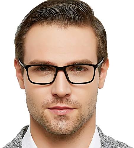 OCCI CHIARI Сини Светозащитные Очила за мъже, Черни Компютърни Очила, Рамки за points Без Рецепта