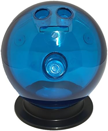 Голяма Поставка за топки за боулинг на апарата със стойката (в синьо)