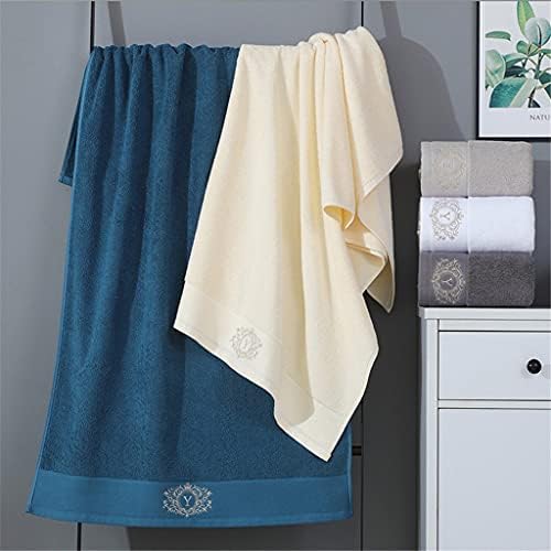 Кърпа POKLW, Комплекти от памучни хавлиени кърпи, Абсорбиращи кърпи за баня за възрастни, Однотонное Меко,