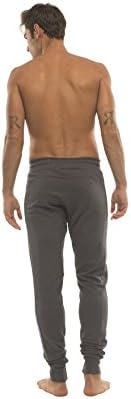 4-rth Мъжки Спортни панталони за джогинг с дълги маншети за йога, Модални Френски Двойни, Направено в Америка, Калифорния,