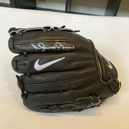 Мариано Ривера е подписал истинска бейзболна ръкавица Найки игра модели на Steiner COA - ръкавици MLB с автограф COA