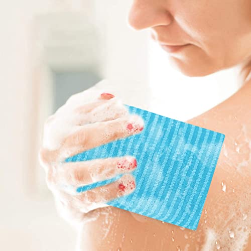 Linkidea 3 опаковки на Раиран сапун за парчета сапун, Отшелушивающая Гъба-Скрубер за Тялото, Държач за Сапун за Душ с каишка,