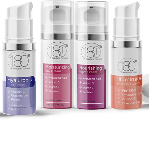 180 Cosmetics The Ultimate Skin Care Kit - Насладете се на по-млада кожа С този набор от продукти за грижа за лицето-за