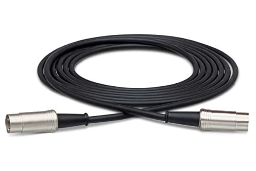 Hosa MID-515 Експлоатация 5-пинов MIDI кабел DIN към Исправному 5-номера за контакт кабел DIN Pro MIDI, 15 Фута