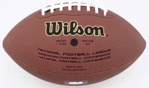 Футболна топка с автограф на Винс Папале (Филаделфия Игълс) - Jsa Coa! - Футболни топки с автографи