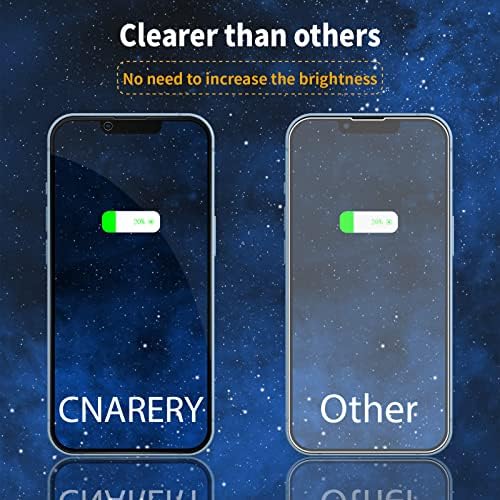 Cnarery [2] защитно фолио за екран неприкосновеността на личния живот на iPhone 14 Plus и iPhone 13 pro max