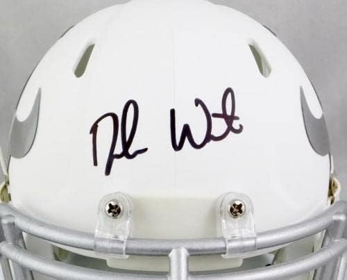 Мини-каска Houston Texans Лед с автограф Дешона Уотсън - JSA Auth * Отпред - Мини-каски NFL с автограф