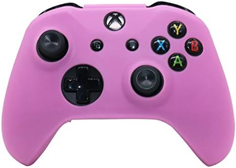 Розова обвивка на контролера на Xbox One RALAN, Силиконова Защитната обвивка на контролера, която е съвместима