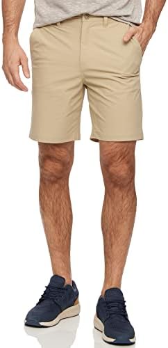 Мъжки къси панталони за голф Flag & Anthem Ripstop Hybrid с вътрешен шев 8 инча, всеки ден, за почивка, Стрейчевые, Отводящие