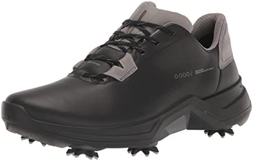 Мъжки водоустойчив за голф обувки ECCO Biom G5 Gore-TEX, Черен /Стомана, 7-7, 5