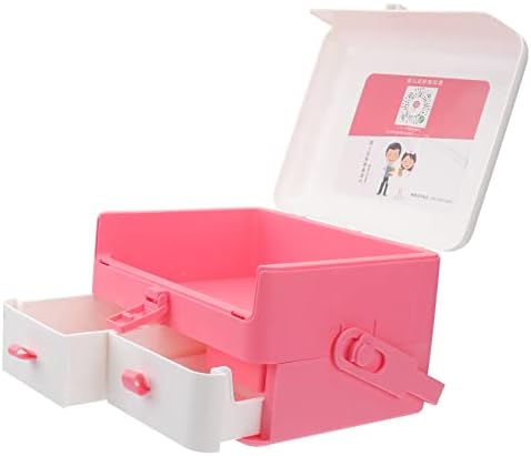 Toyvian 1 бр. Кутия за съхранение на Преносим Кутия За Съхранение на Притежателя за Хранене на Бебето Кутия Калъф За Съхранение