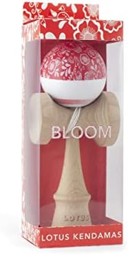 Кендама Red Bloom уголемена форма за най-добрите трикове - Подобрява координацията и рефлексите - Супер лепкава боя