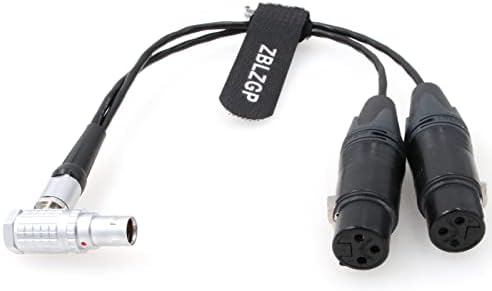 Входен кабел ZBLZGP Audio Breakout с 10 на контакти в Двойна 3-Пинов XLR за Видео Atomos Shogun Flame Monitor Recorder