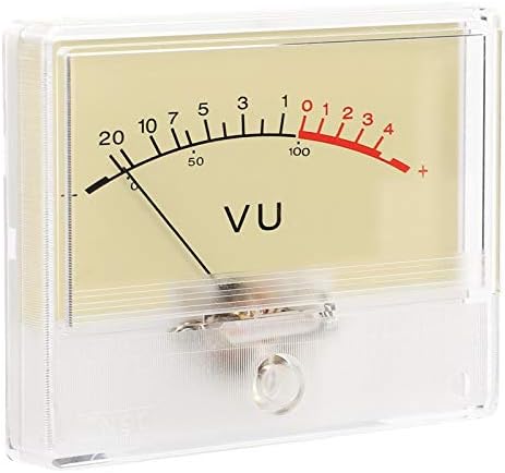 Инструмент за тестване на заглавието на нивото на звука в DB VU-Meter инструмент за аудиооборудования Заглавие