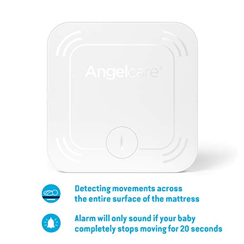 Следи бебето Angelcare 3 в 1 AC527 с функция за проследяване на движения, 5-инчов дисплей, видео, звук и