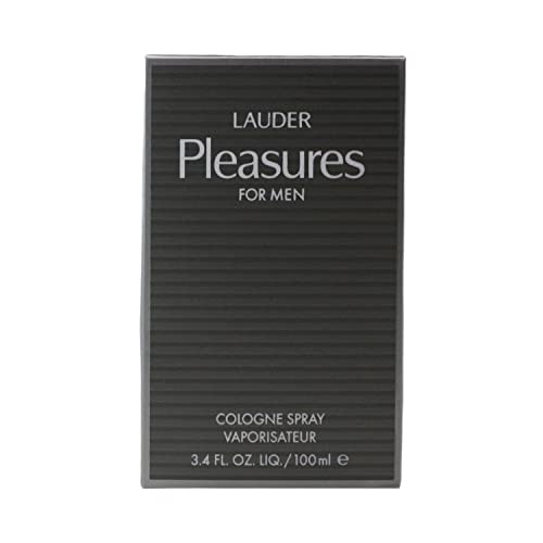 Одеколон спрей Estee Lauder Pleasures for Men, 3,3 течни унции (1 опаковка)