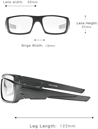 mincl с Полнообъективными Считывателями, Обернутыми Около Спортни Увеличительных Защитни Очила За Четене на Защитни Очила