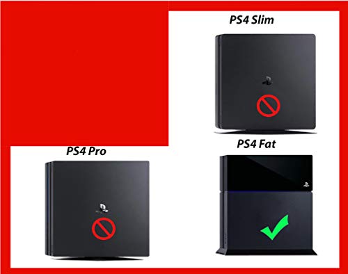 ZoomHit Ps4 Playstation 4 Стикер На кожата конзола Стикер Ужас на Ужасите на Зомби Пръски Червена Кръв, Синьо, Аква Черен