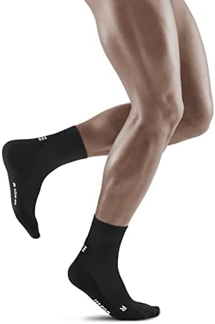 Чорапи за джогинг CEP Men ' s Crew Cut Атлетик Performance За бягане - Чорапи, средно намаляване на