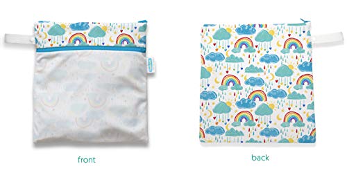 Чанта за Влажни и Сухи Пелени за Еднократна употреба на Тридесетте години - Rainbow
