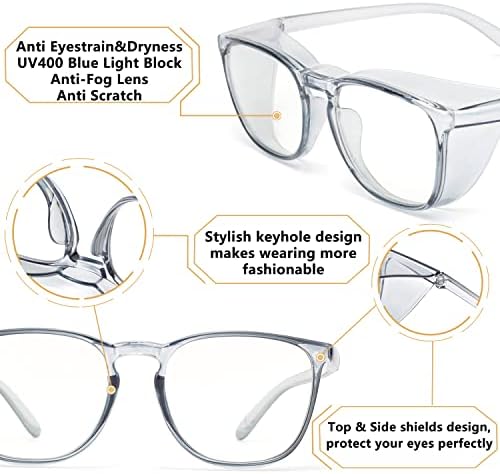 Soarea Прогресивно Многофокусные Очила За Четене Фарове за Защитни Очила със Заключване Синя Светлина за Четене за