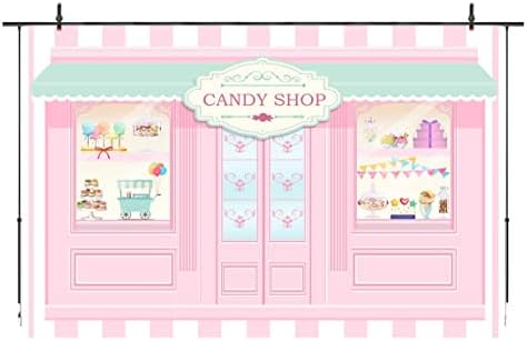 На фона на магазин за Шоколади за Момичета, Розова Държава Шоколади, Сладка Близалка, Магазин, Ден на Раждане, Снимка,
