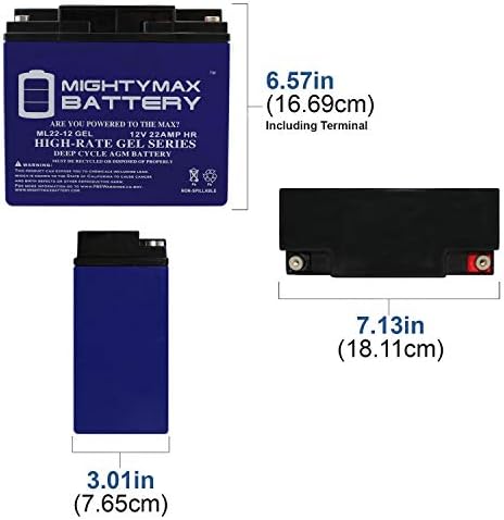 Подмяна на вливат в гел батерия 12V 22AH за Power Kingdom PS22D-12-4 бр.