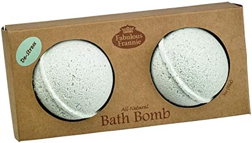 Набор от бомбочек за баня Невероятния Frannie от естествени средства за облекчаване на стреса ръчно изработени, обогатен