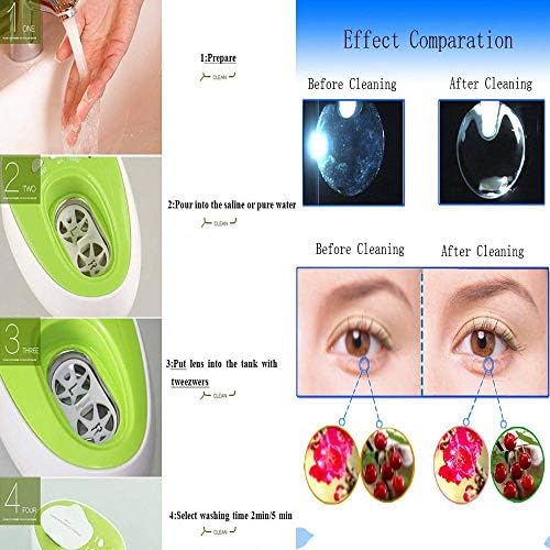 Global-Стоматологичен Мини-Ултразвукова Комплект за почистване на контактни лещи Daily Care Бързо Почистване