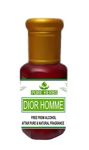 Аромат на Pure Herbs DIOR HOMME ATTAR Без Алкохол За мъже, Подходящ за специални случаи, партита и ежедневна