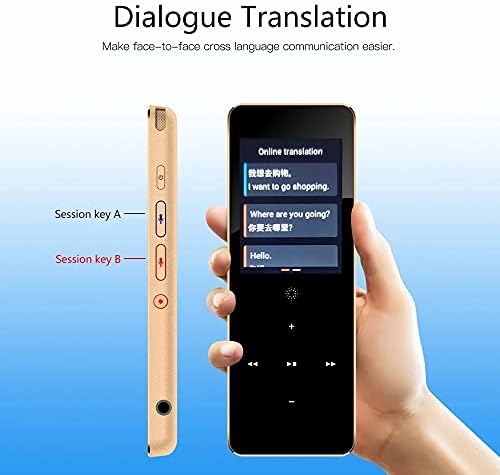CLGZS 89 Езици X1 Устройство за запис на глас Преводач Поддържа двустранен Незабавен превод Wi-Fi/Точка за достъп/Офлайн с мощен