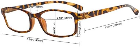Eyekepper 5 Чифта Очила За четене Удобни Ридеры на Жените и Мъжете