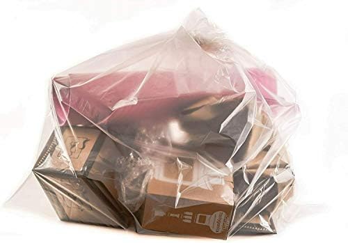 Тежки Прозрачни торби за боклук обем 4014-39 Галона (брой 280 броя) – ZA04