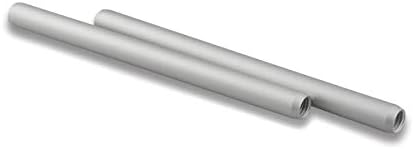 Пръчка от Сребрист алуминий CAMVATE 15 мм, 7,9 инча, 2 опаковки