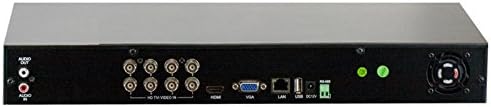Видеорекордер GW Security VD8CHT2 с 8 канала, HD-TVI, 8x1/3 инча, 1.3-Мегапикселова камера HDTVI CMOS, обектив 3.6 мм, 720P,
