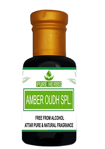 Аромат Pure Herbs AMBER OUD SPL Без алкохол За мъже, Подходящ за специални случаи, партита и ежедневна употреба 50 мл