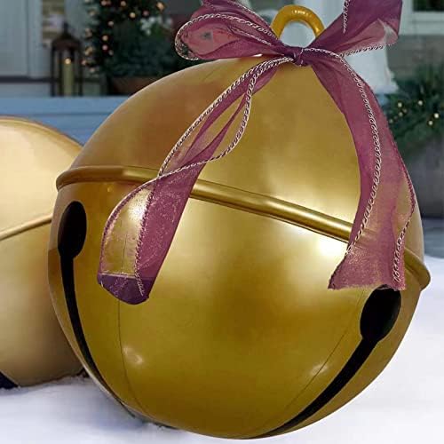 MESSIYO 24-Инчов Гигантски Коледен надуваем балон от PVC, Външно украшение, Надувное Коледна Украса, Външно Градинско украса