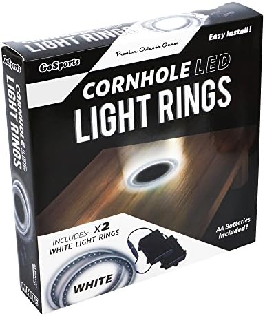 Комплект led пръстени GoSports Чукни Light Up от 2 теми - съвместим с всички игри на Нова (червено, бяло или синьо)